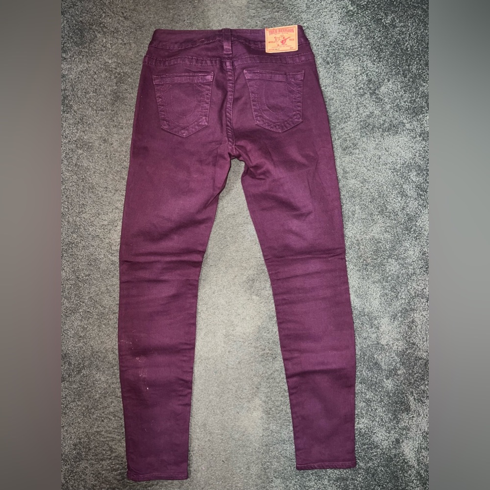 Eggplant color Jeans